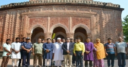 নয়াবাদ মসজিদ, কান্তজীউ মন্দির পরিদর্শনে ভারতীয় সহকারী হাই কমিশনার