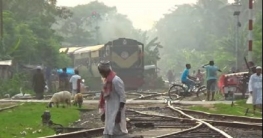 নীলফামারীতে ট্রেনে কাটা পড়ে মোটরসাইকেল আরোহী নিহত